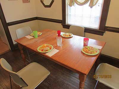 group home dining room